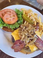 Burger and Fries