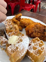 Waffles and Crispy Chicken